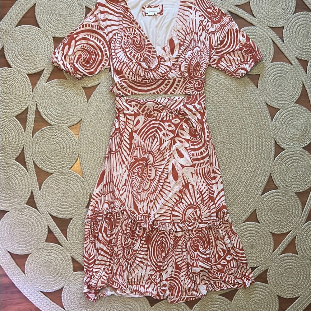 Anthropologie Elegant Skirt Set